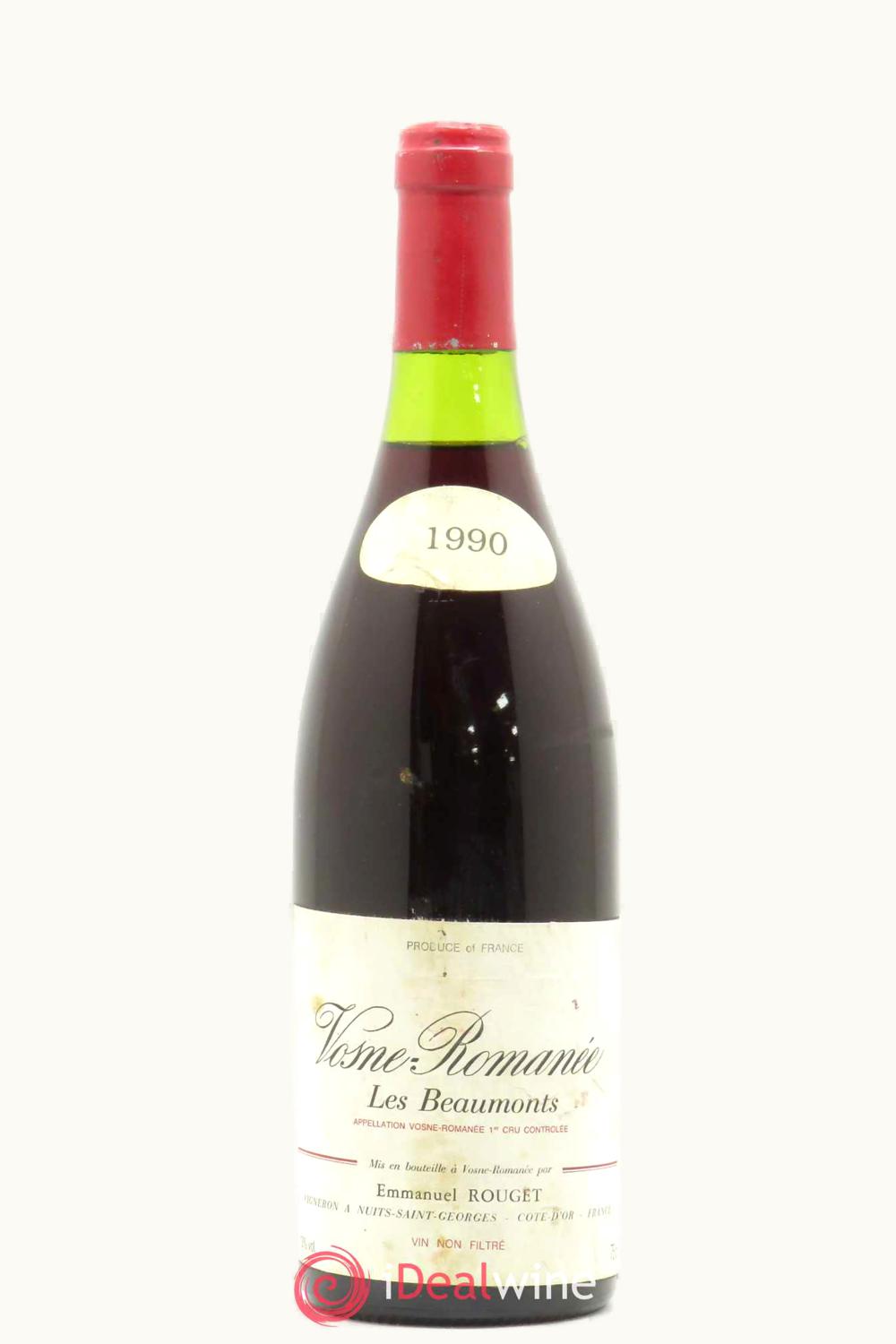 Emmanuel Rouget Vosne-Romanee Cote de Nuit, 1990
