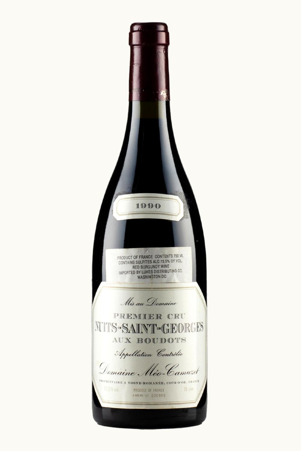 Domaine Méo-Camuzet Domaine Méo-Camuzet Aux Boudots Nuit-St. George Premier Cru Cote de Burgundy, 1990