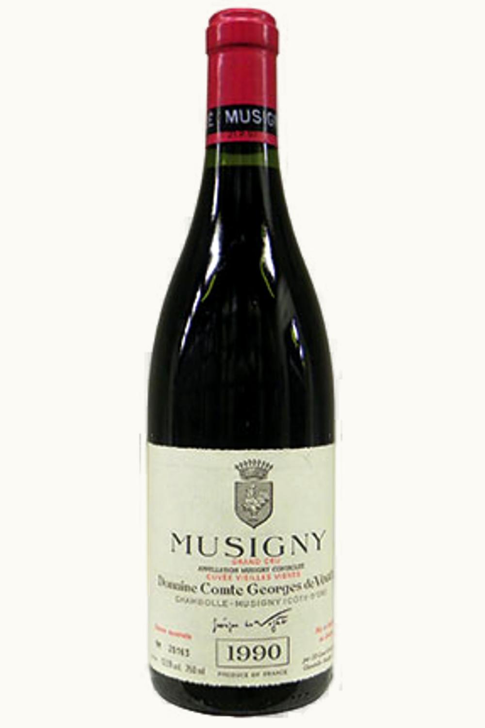 Domaine Comte George de Vogue Domaine Comte George de Vogue Musigny Blanc Grand Cru Cote Nuit Le Chambolle, 1990