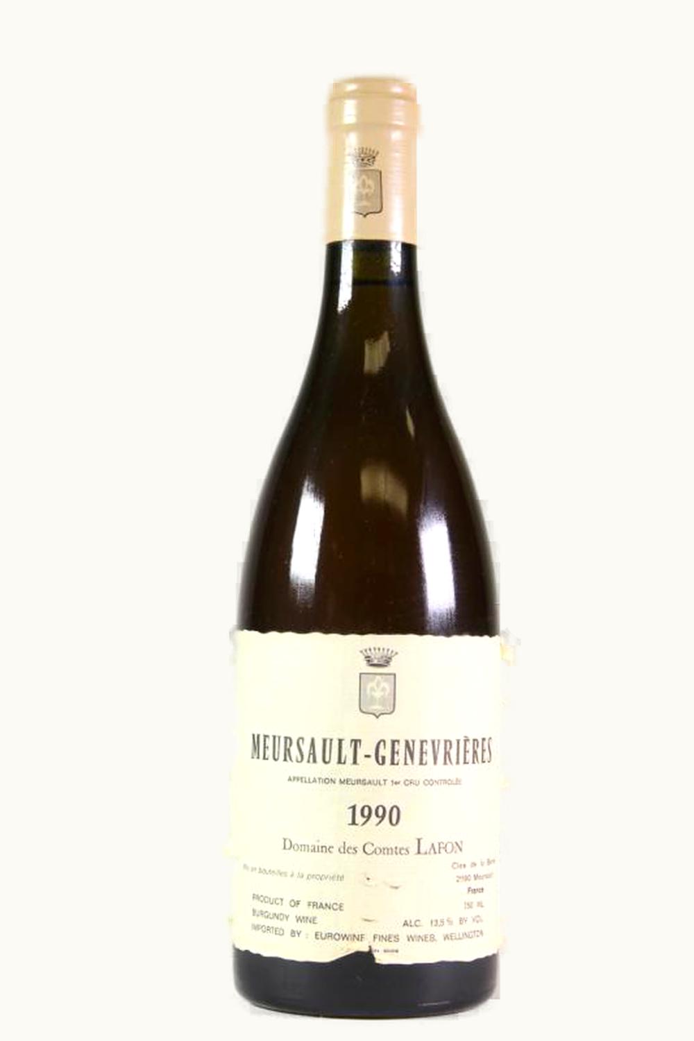 Domaine de Comte Lafon Domaine de Comte Lafon Genevrieres Meursault Premier Cru Cote Beaune, 1990
