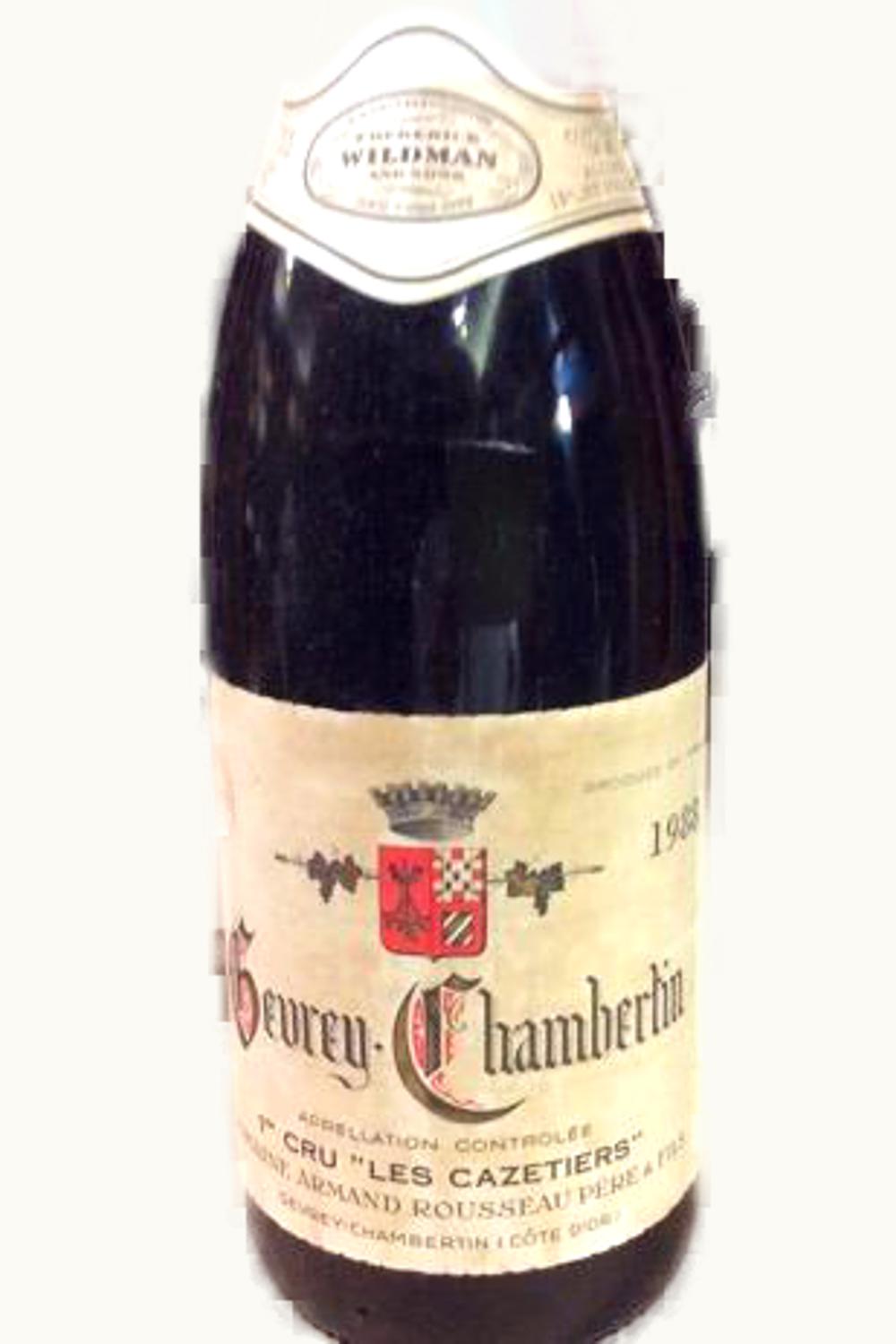 Domaine Armand Rousseau Domaine Armand Rousseau Gevrey-Chambertin Cote de Nuit, 1989