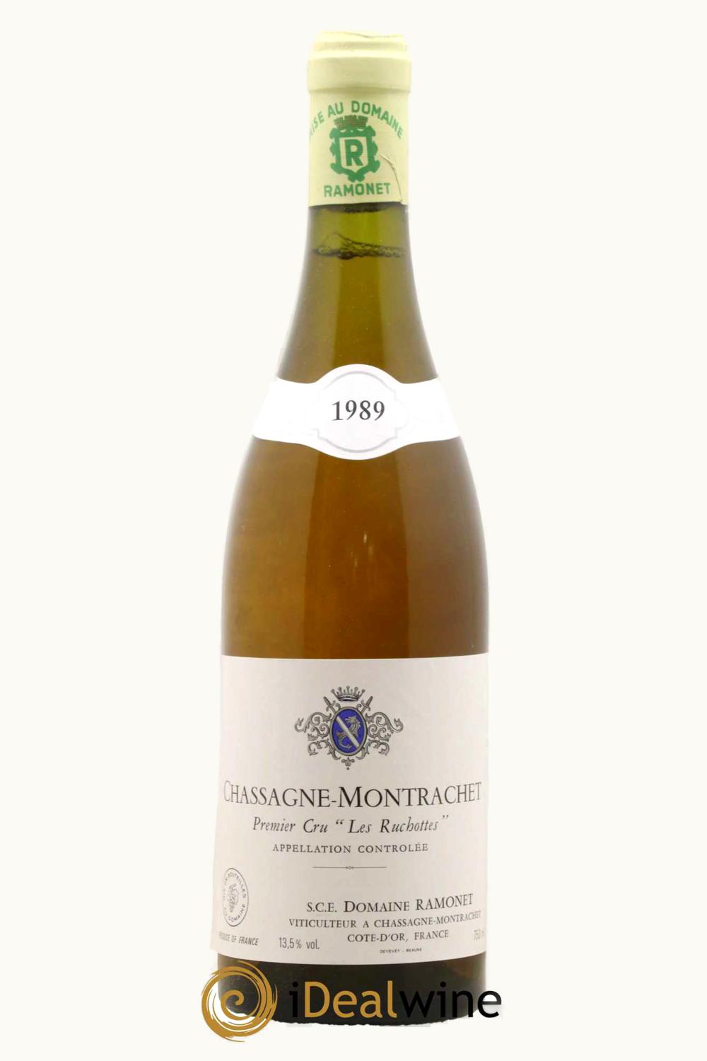 Domaine Ramonet Domaine Ramonet Chassagne-Montrachet Cote de Beaune, 1989