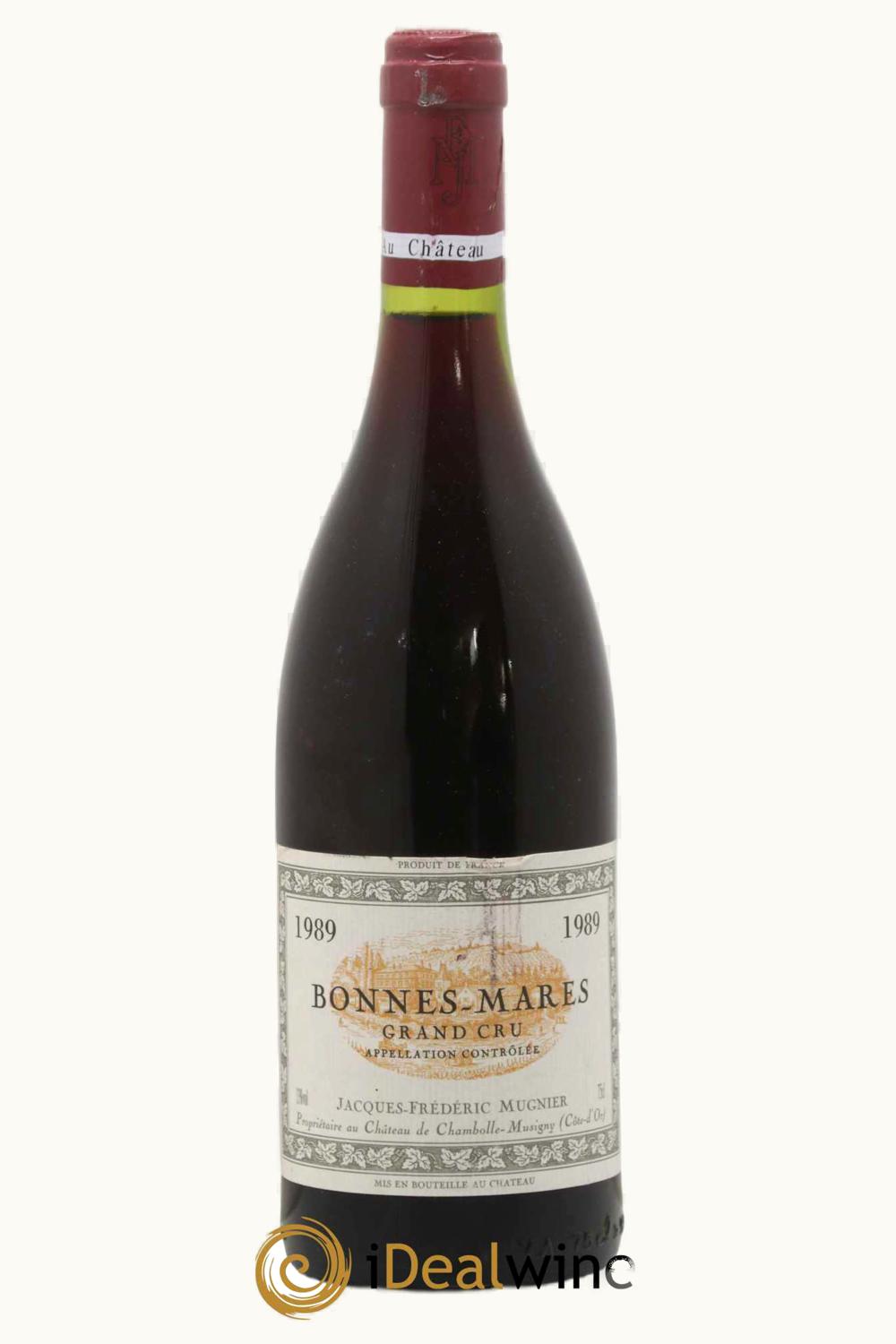 Domaine Jacques-Frédéric Mugnier Domaine Jacques-Frédéric Mugnier Grand Cru Bonnes Mares Chambolle-Musigny Cote de Nuit, 1989