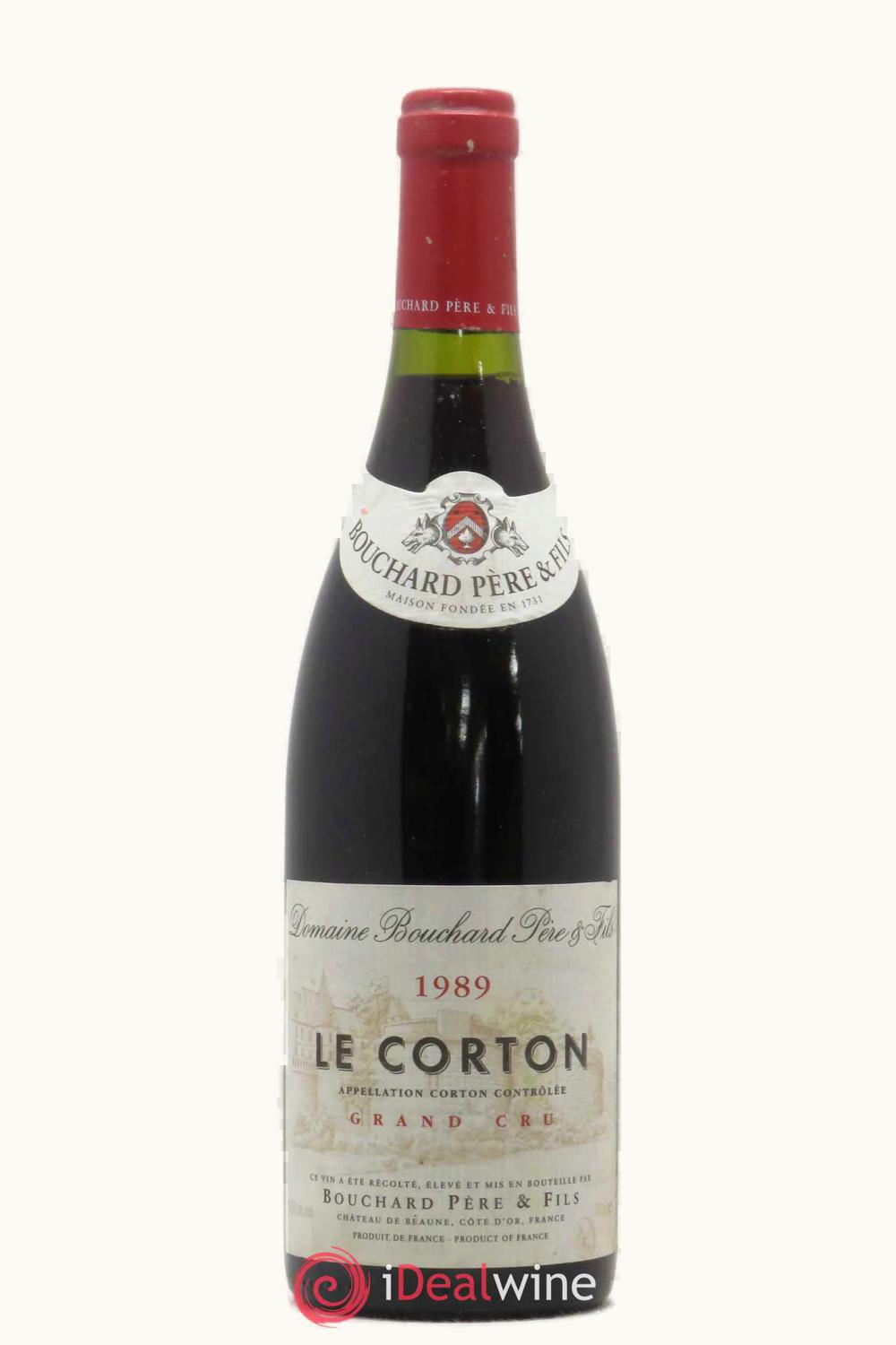Bouchard Père & Fils Bouchard Père & Fils Le Corton Grand Cru Cote de Beaune, 1989
