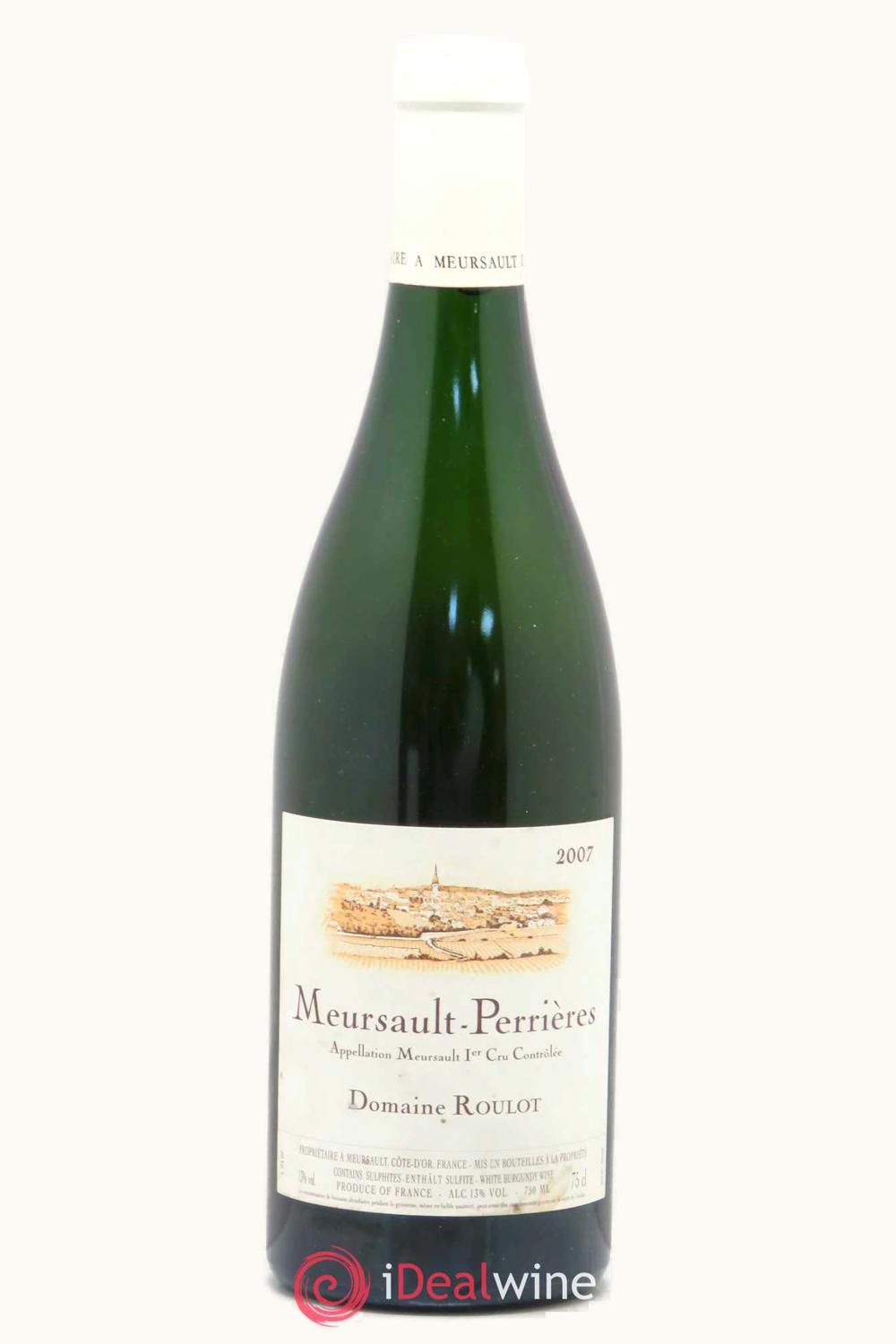Domaine Roulot Meursault Premier Cru Cote de Beaune, 1989