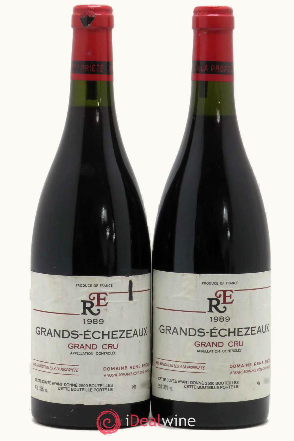 Domaine René Engel Domaine Rene Engel Grandsechezeaux Grand Cru Flagey-Echezeaux Cote de Nuit, 1989