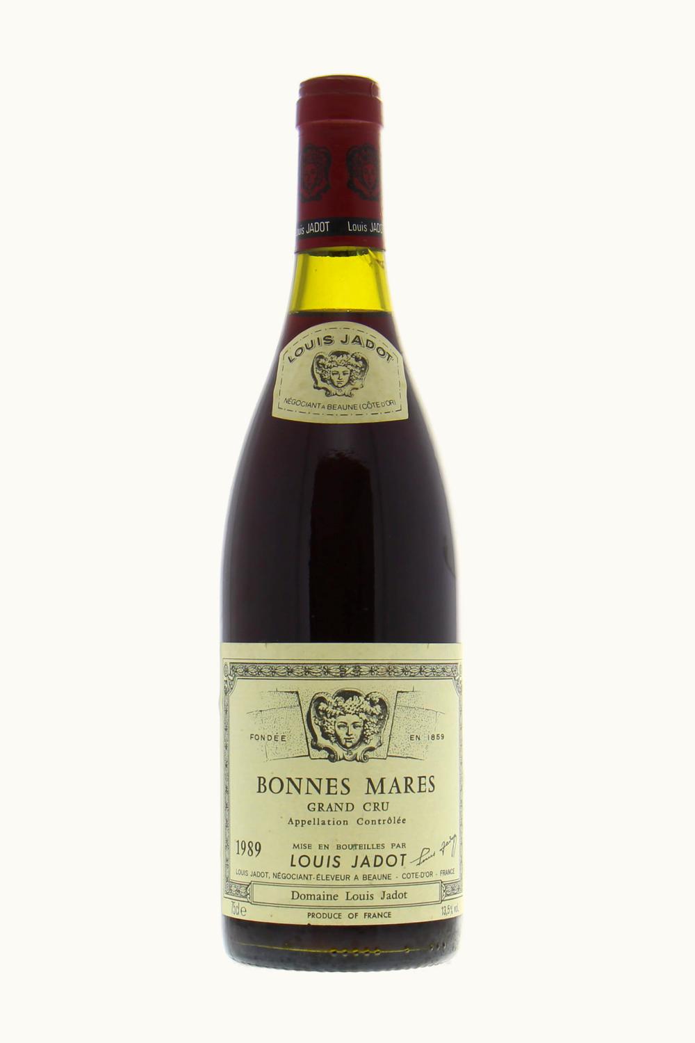 Louis Jadot Louis Jadot Grand Cru Bonnes Mares Chambolle-Musigny Cote de Nuit, 1989
