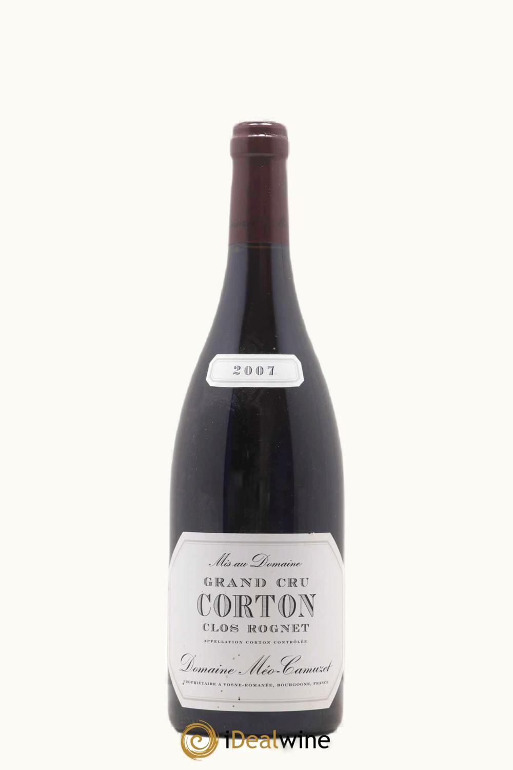 Domaine Méo-Camuzet Domaine Méo-Camuzet Clos Rognet Corton Le Grand Cru Cote de Beaune, 1989