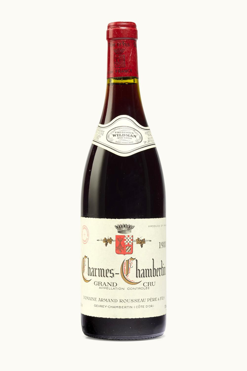 Domaine Armand Rousseau Domaine Armand Rousseau Chambertin Grand Cru Le Gevrey Cote de Nuit, 1988