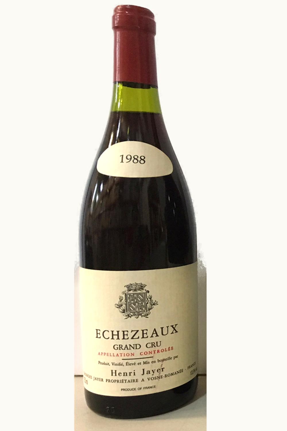 Domaine Henri Jayer Domaine Henri Jayer Grand Cru Echezeaux Flagey-Cote de Nuit, 1988