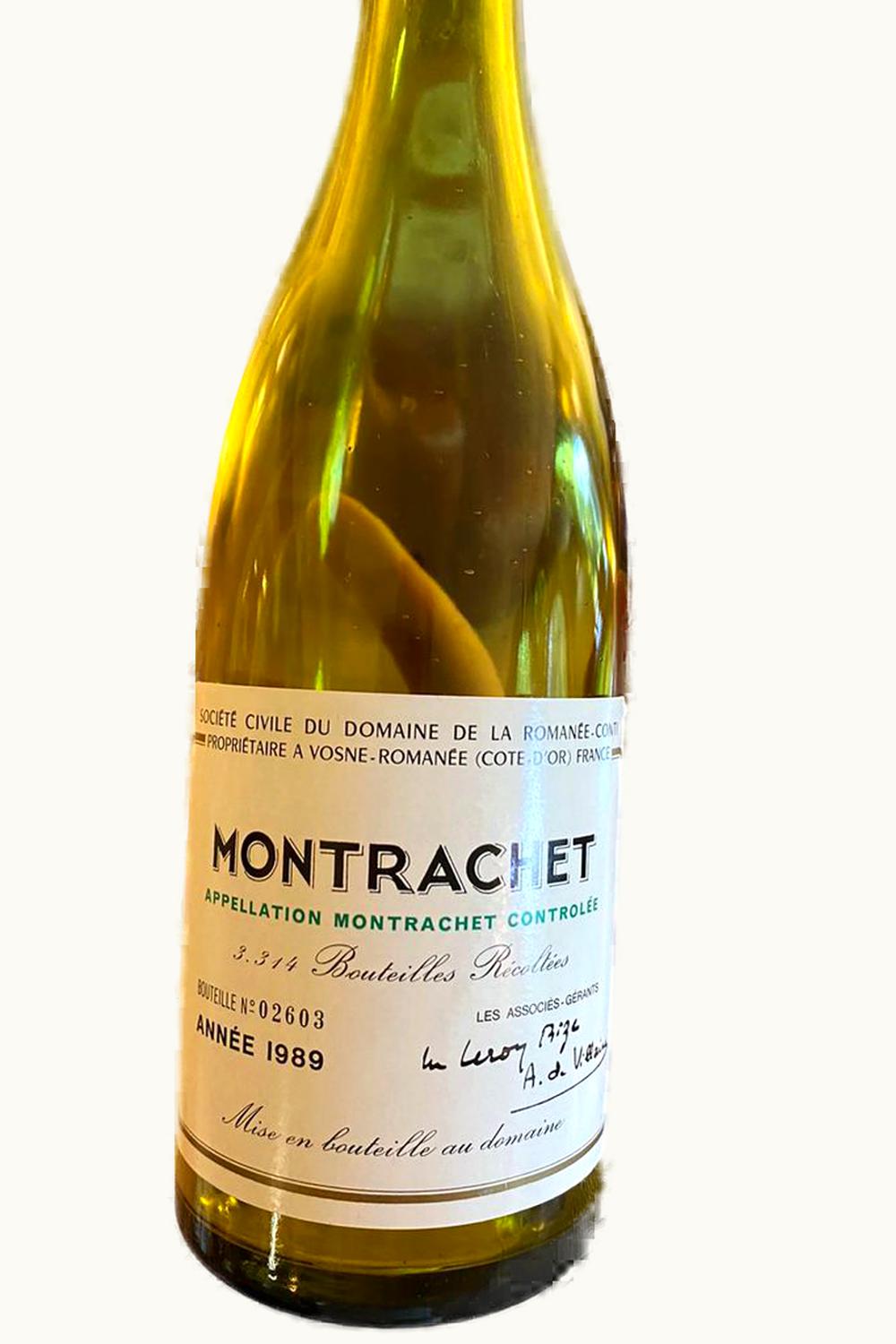 Domaine de la Romanée-Conti Domaine de la Romanée-Conti Montrachet Grand Cru Cote Beaune Le Puligny, 1988
