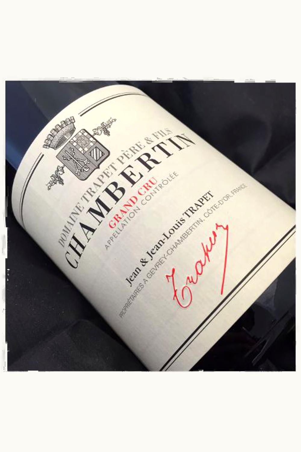 Domaine Trappet Père Domaine Trappet Père Chambertin Grand Cru Le Gevrey Cote de Nuit, 1988