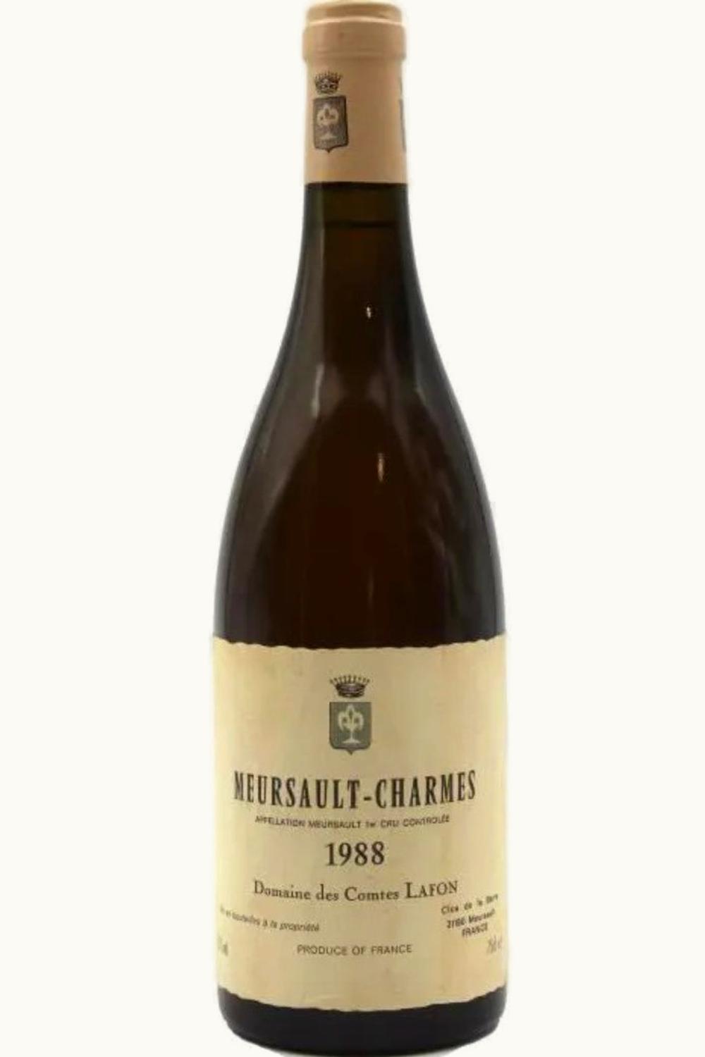 Domaine de Comte Lafon Domaine de Comte Lafon Charmes Meursault Premier Cru Cote Beaune, 1988