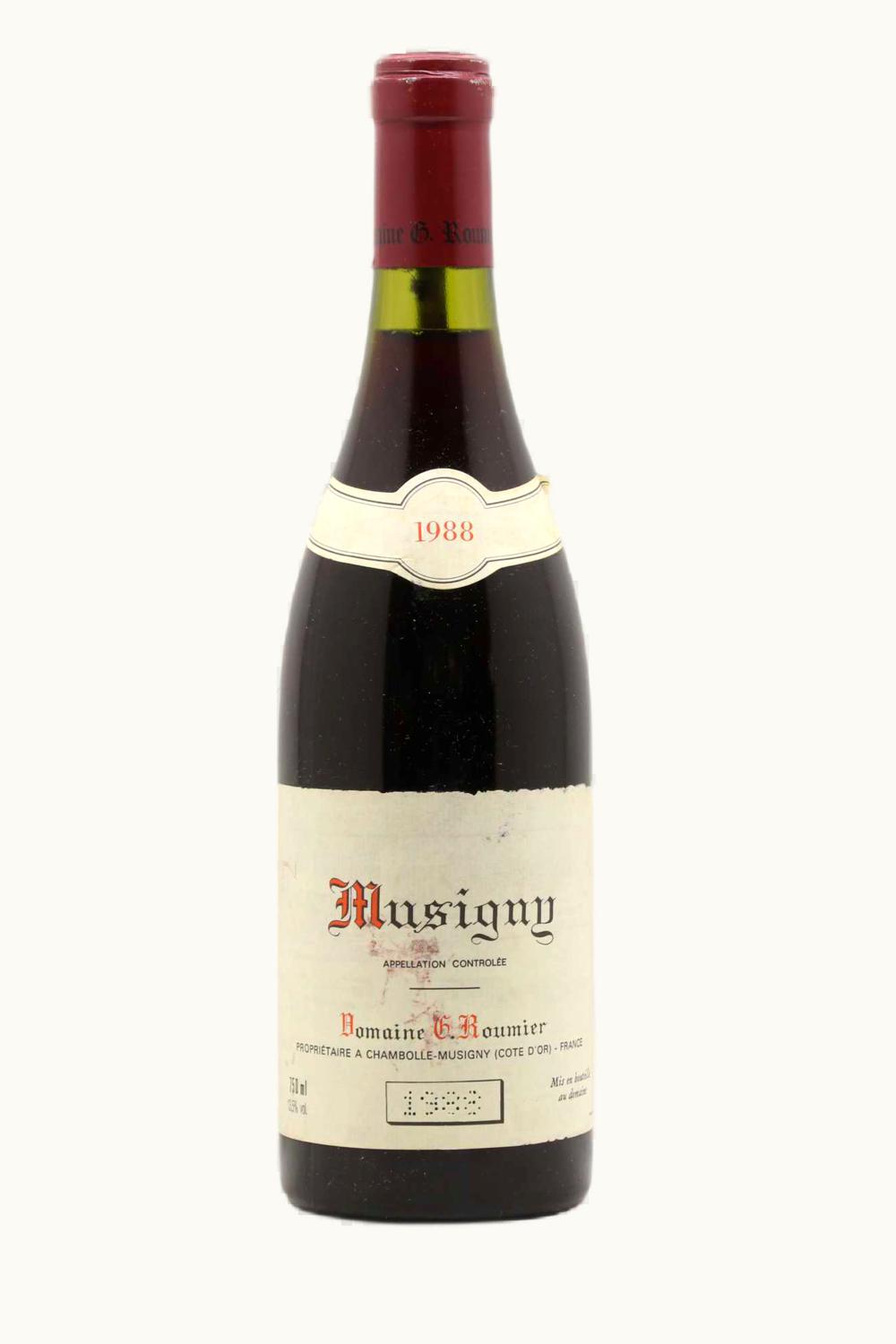 Domaine George Christoph Roumier Musigny Grand Cru Le Chambolle Cote de Nuit, 1988