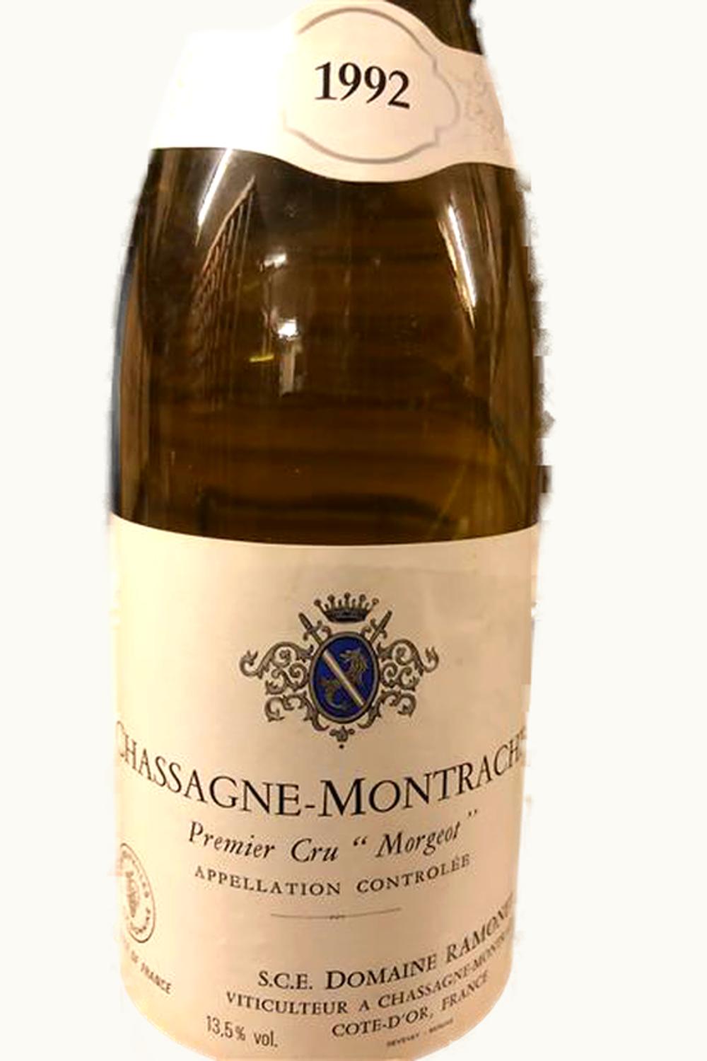 Domaine Ramonet Morgeot Chassagne-Montrachet Premier Cru, 1988