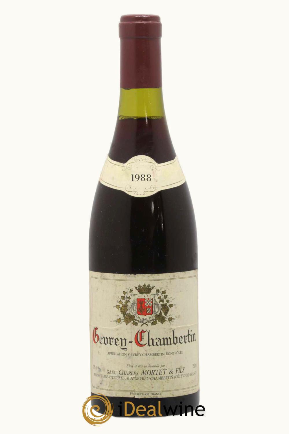 Domaine Denis Mortet Chambertin Grand Cru, 1988