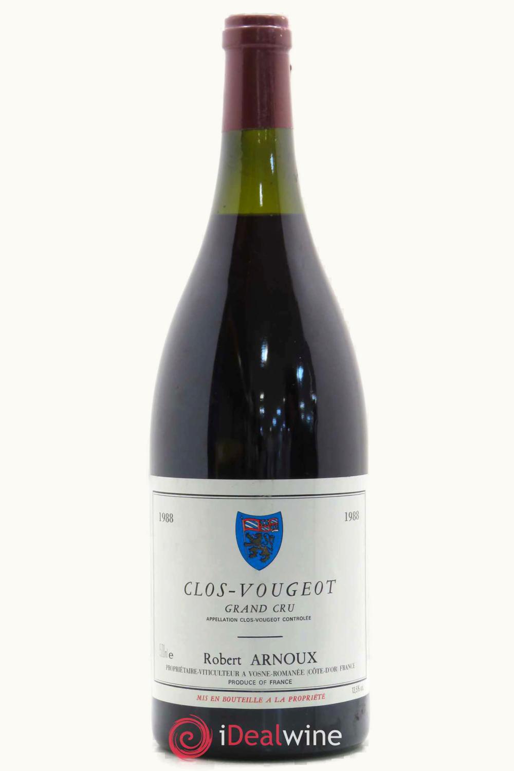 Domaine Arnoux-Lachaux Domaine Arnoux-Lachaux Grand Cru Côte de Nuit Clos de Vougeot, 1988