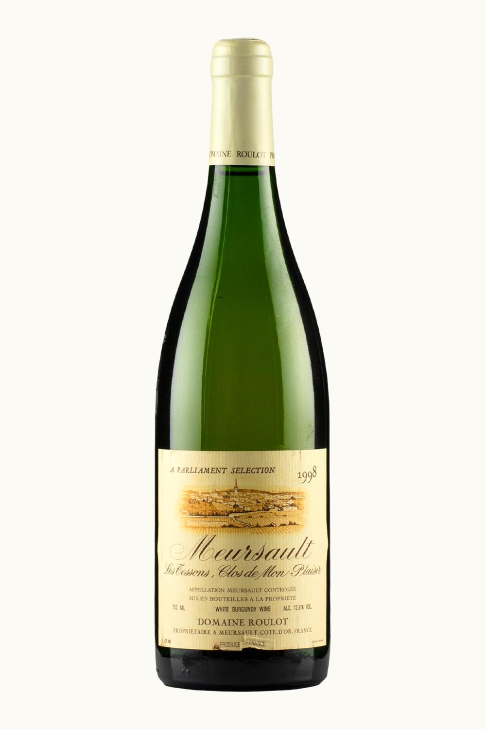 Domaine Roulot Les Tesson Clos de Mon Plaisir Meursault, 1988