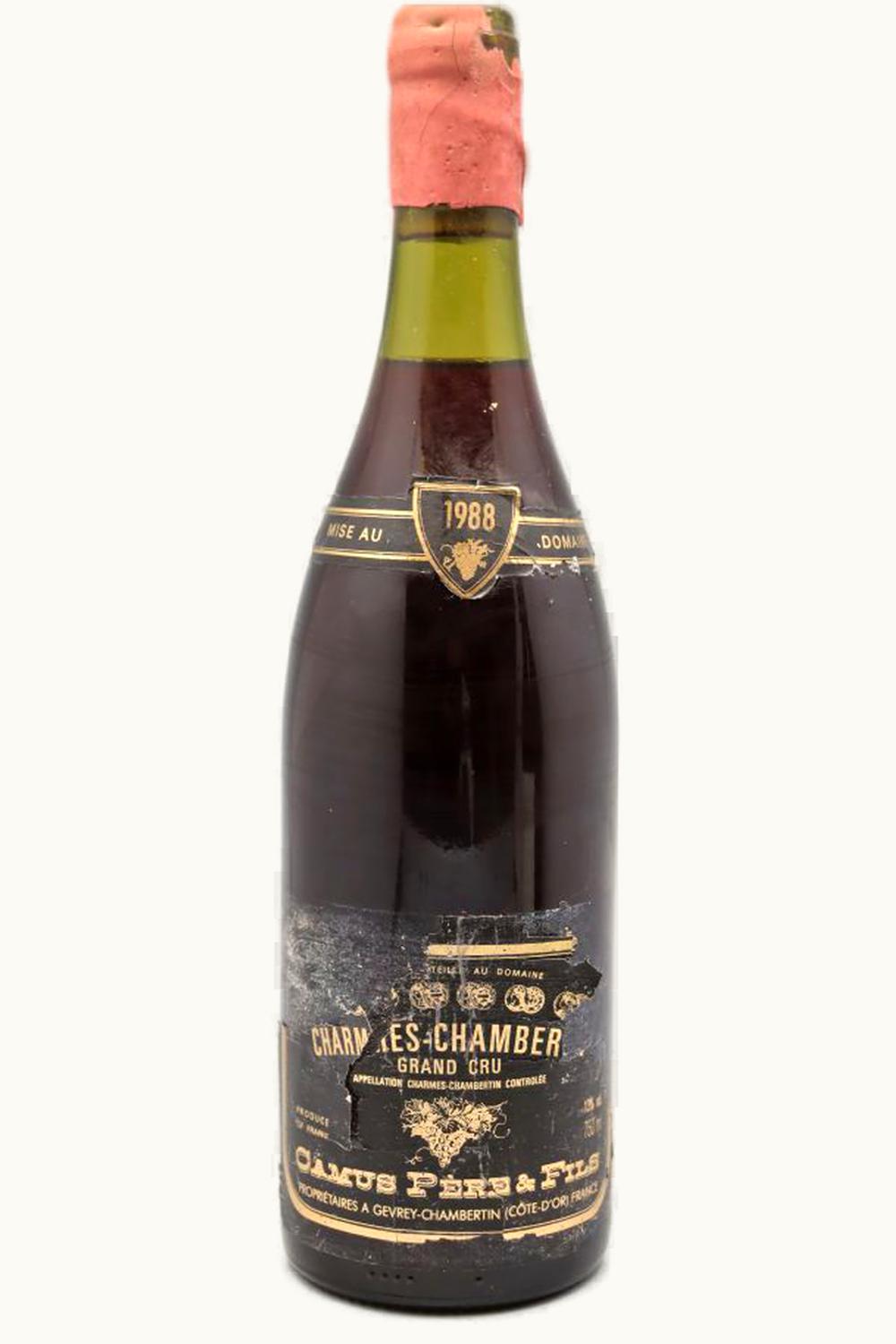 Camus Père & Fils Grand Cru Charmes-Chambertin, 1988