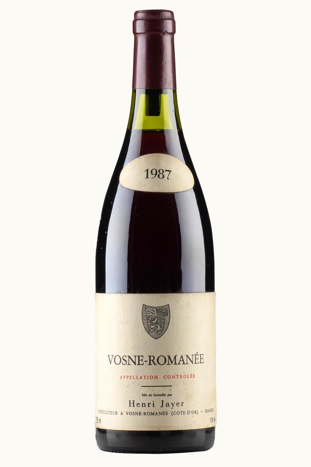 Domaine Henri Jayer Domaine Henri Jayer Vosne-Romanée, 1987