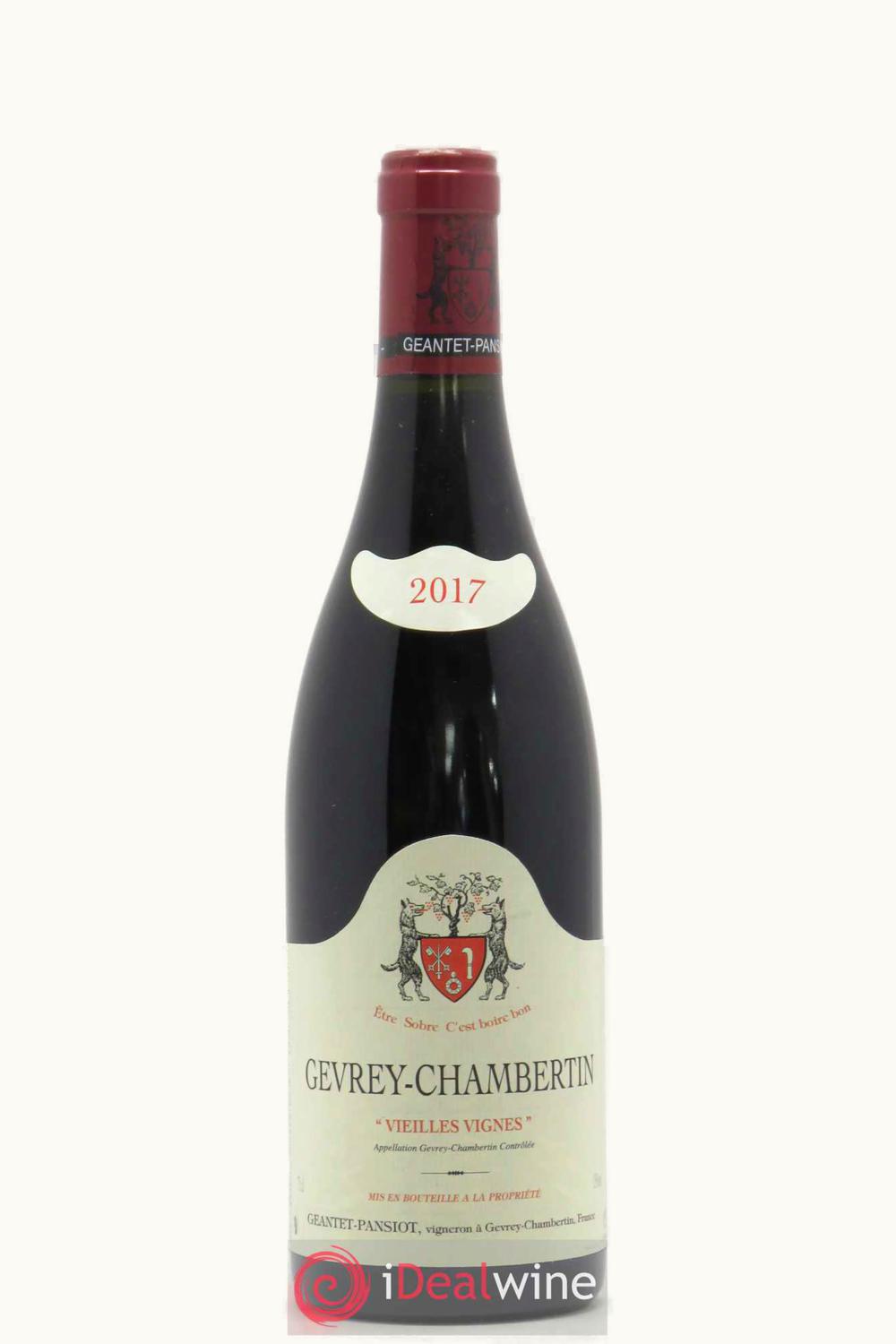 Geantet-Pansiot Vieilles Vignes Gevrey-Chambertin, 1987