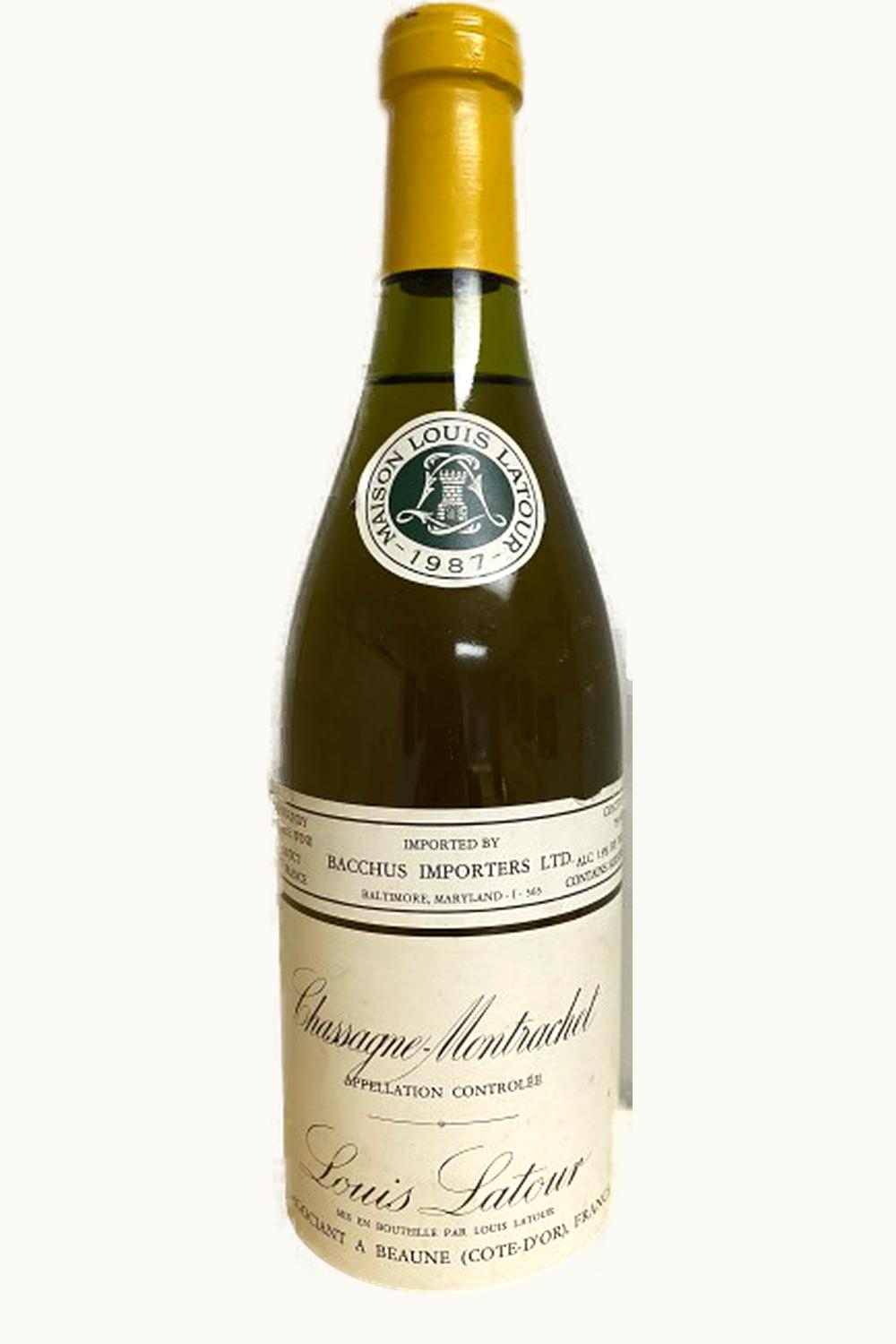 Louis Latour Louis Latour Chassagne-Montrachet, 1987