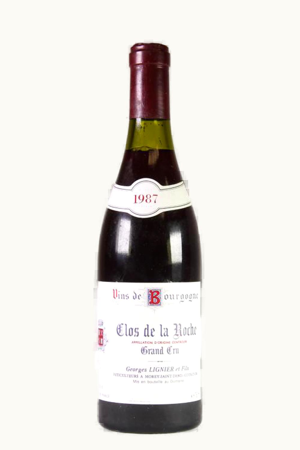 Domaine George Lignier Grand Cru Clos de la Roche, 1987