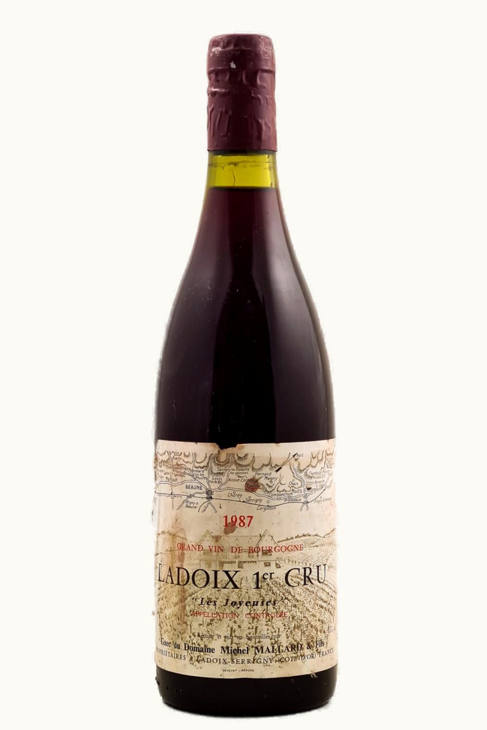 Domaine Michel Mallard Les Joyeuses Ladoix Premier Cru, 1987