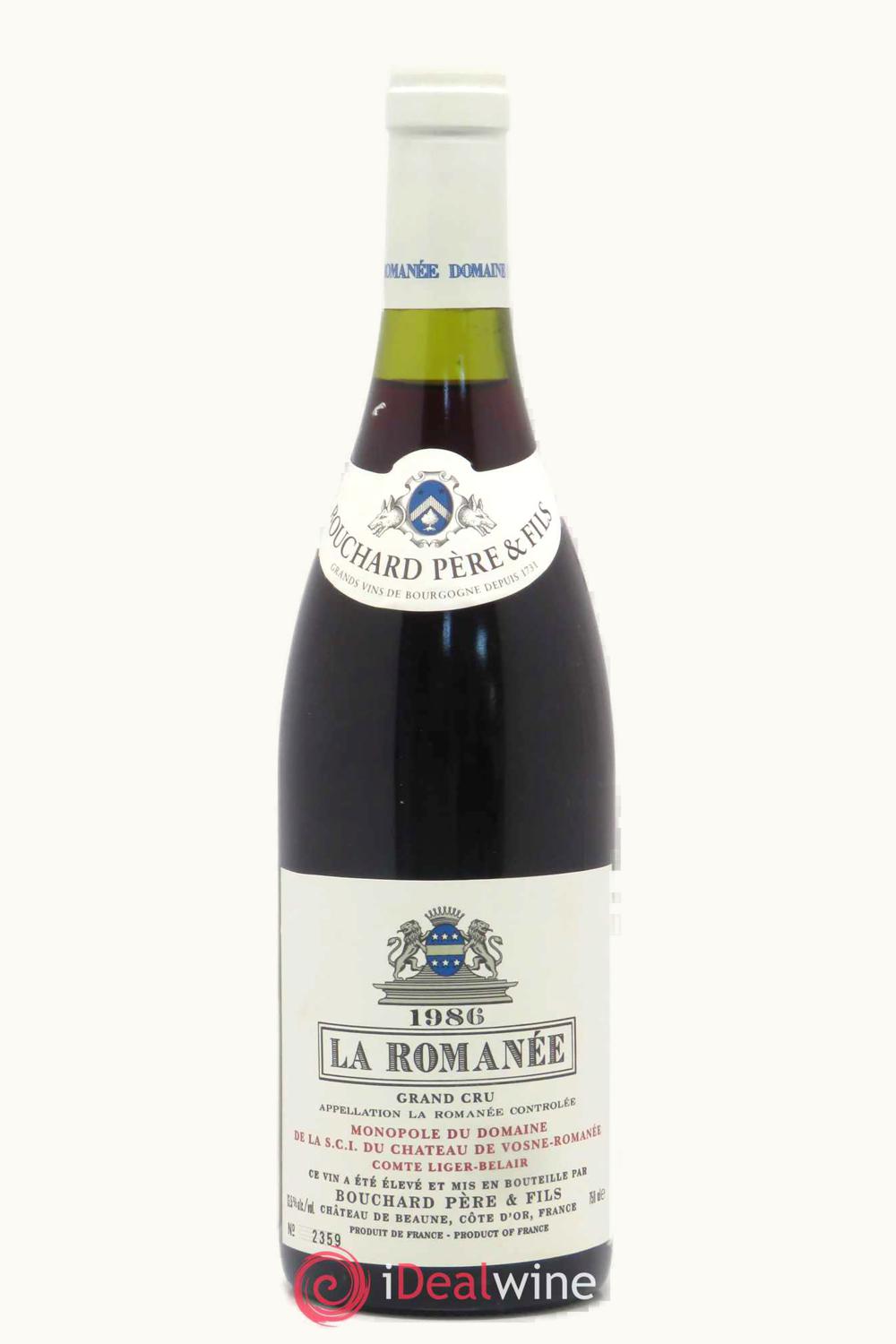 Bouchard Père & Fils Bouchard Père & Fils Liger Bel Air Grand Cru, 1986