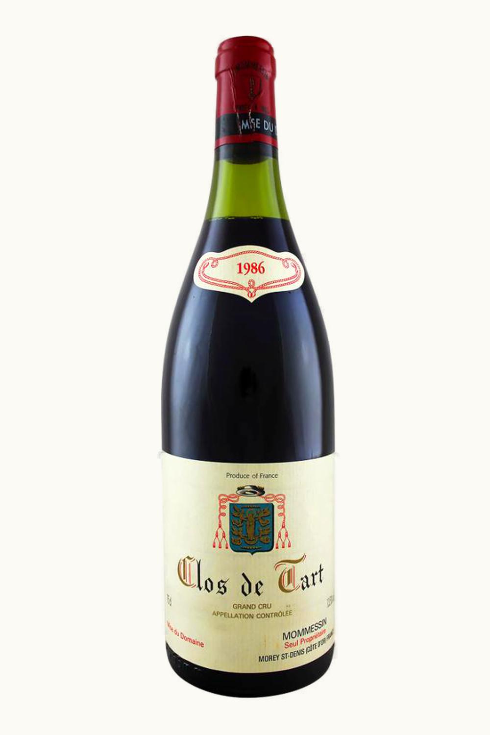 Domaine du Grand Cru Monopole Domaine du Grand Cru Monopole Clos de Tart Morey St Denis, 1986