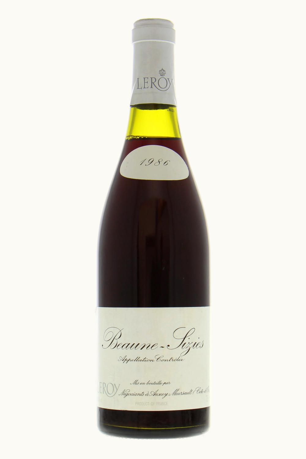 Domaine Leroy Domaine Leroy Cote de Savigny Les Beaune, 1986