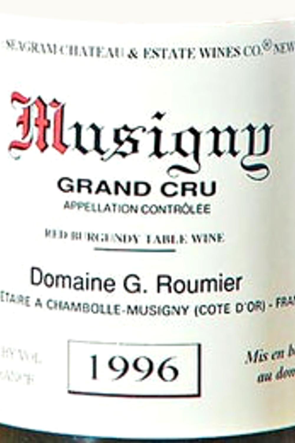 Domaine George Christoph Roumier Musigny Grand Cru Le Chambolle, 1986