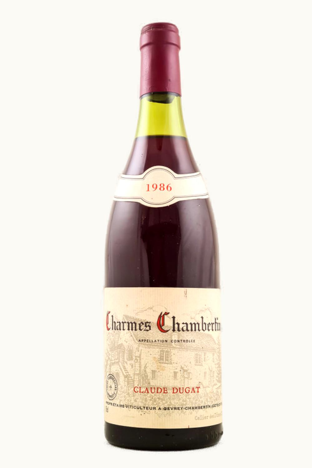 Claude Dugat Grand Cru Charmes Chambertin, 1986