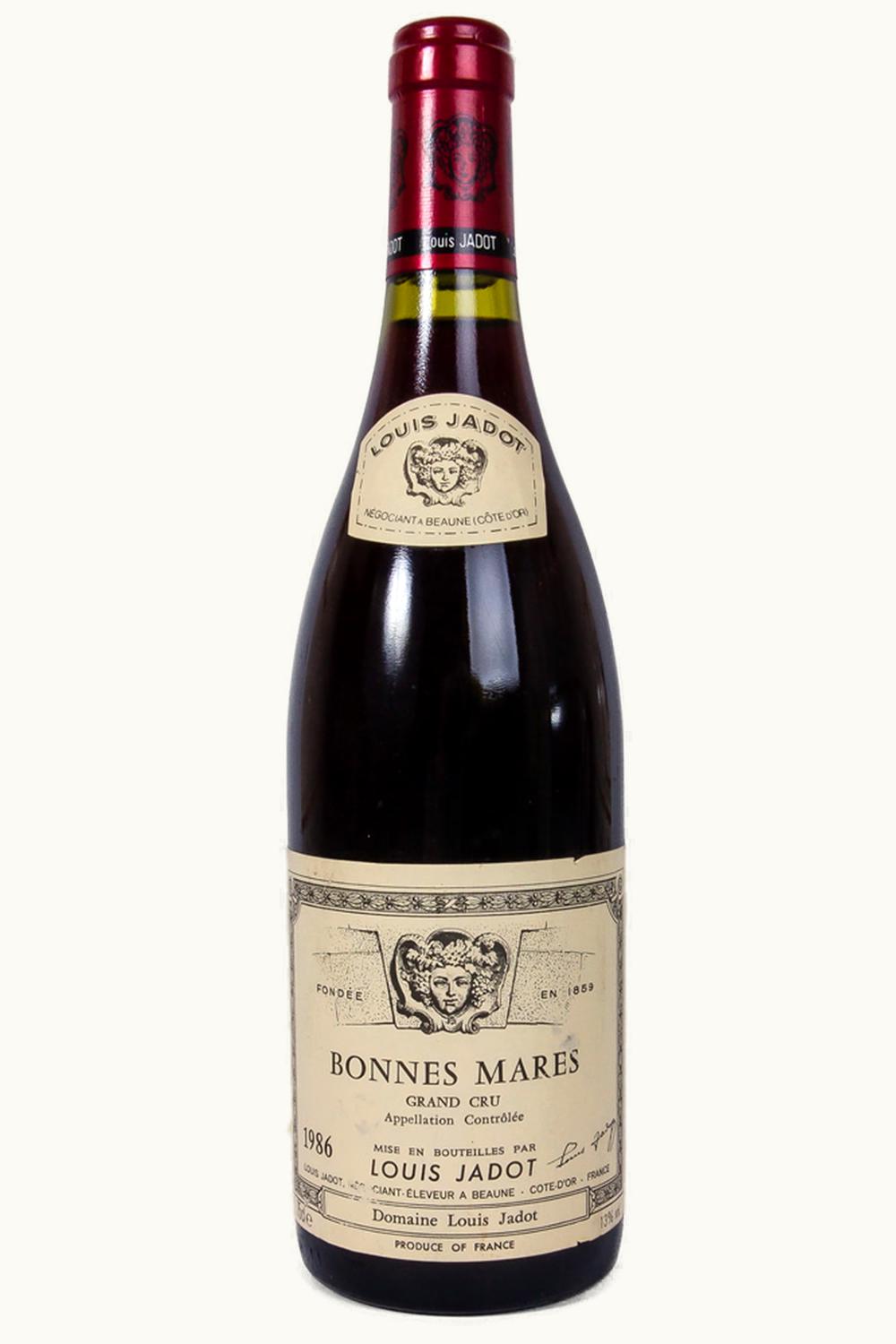 Louis Jadot Louis Jadot Grand Cru Bonnes Mares Chambolle Musigny Cote de Nuit, 1986