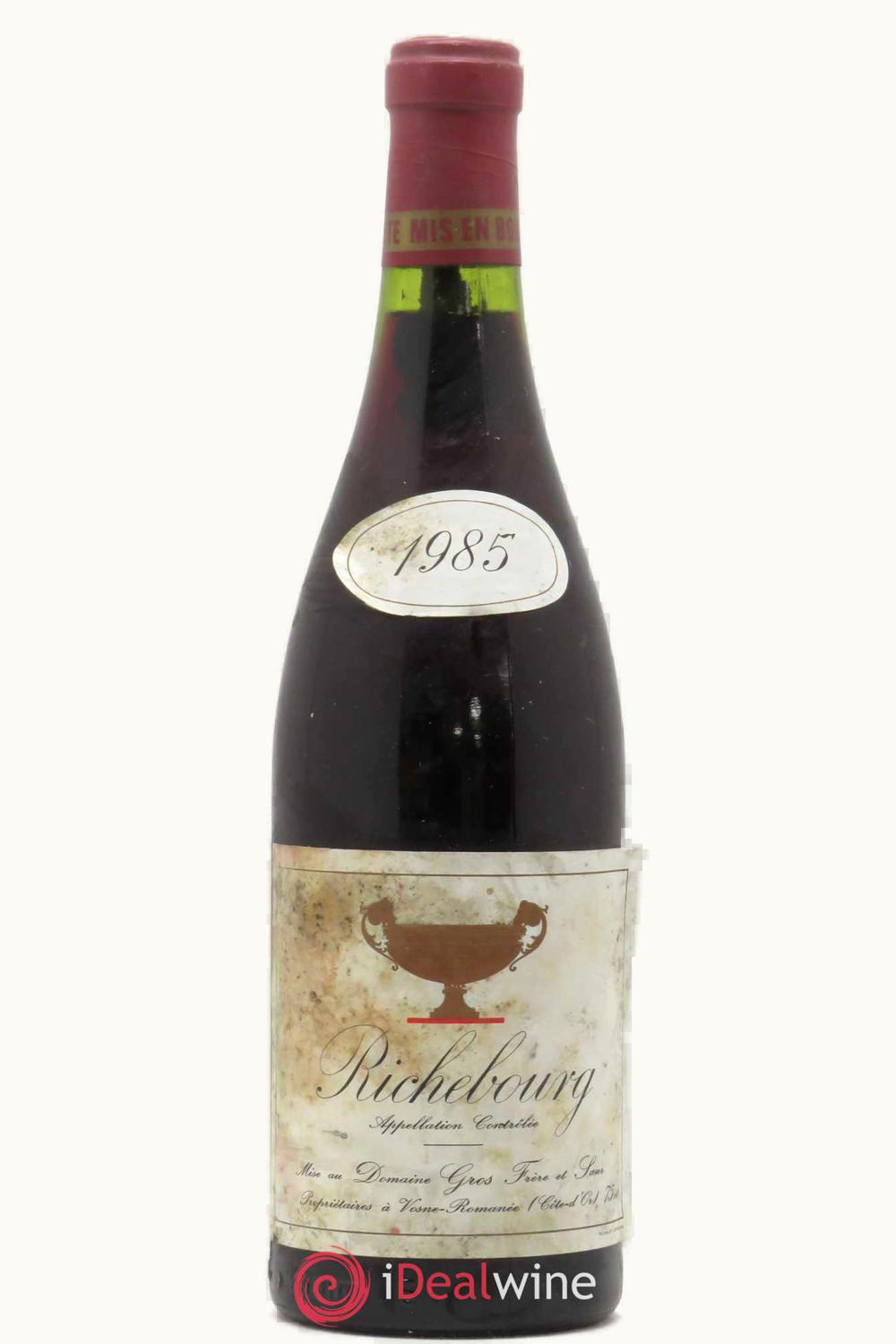 Domaine Gros Frère & Soeurs Domaine Gros Frère & Soeurs Grand Cru Richebourg Vosne Romanee Cote de Nuit, 1985