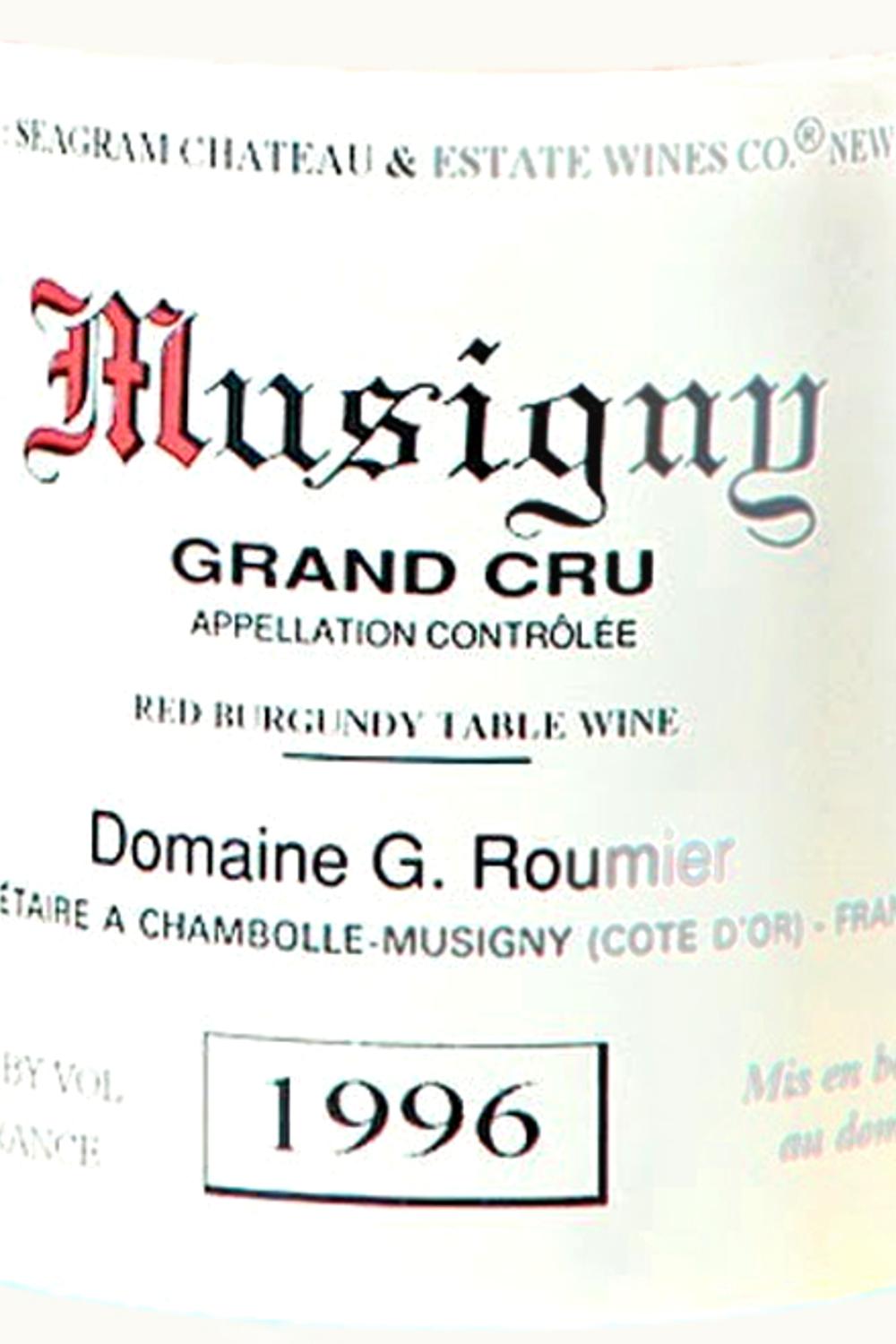 Domaine George Christoph Roumier Musigny Grand Cru Le Chambolle, 1985