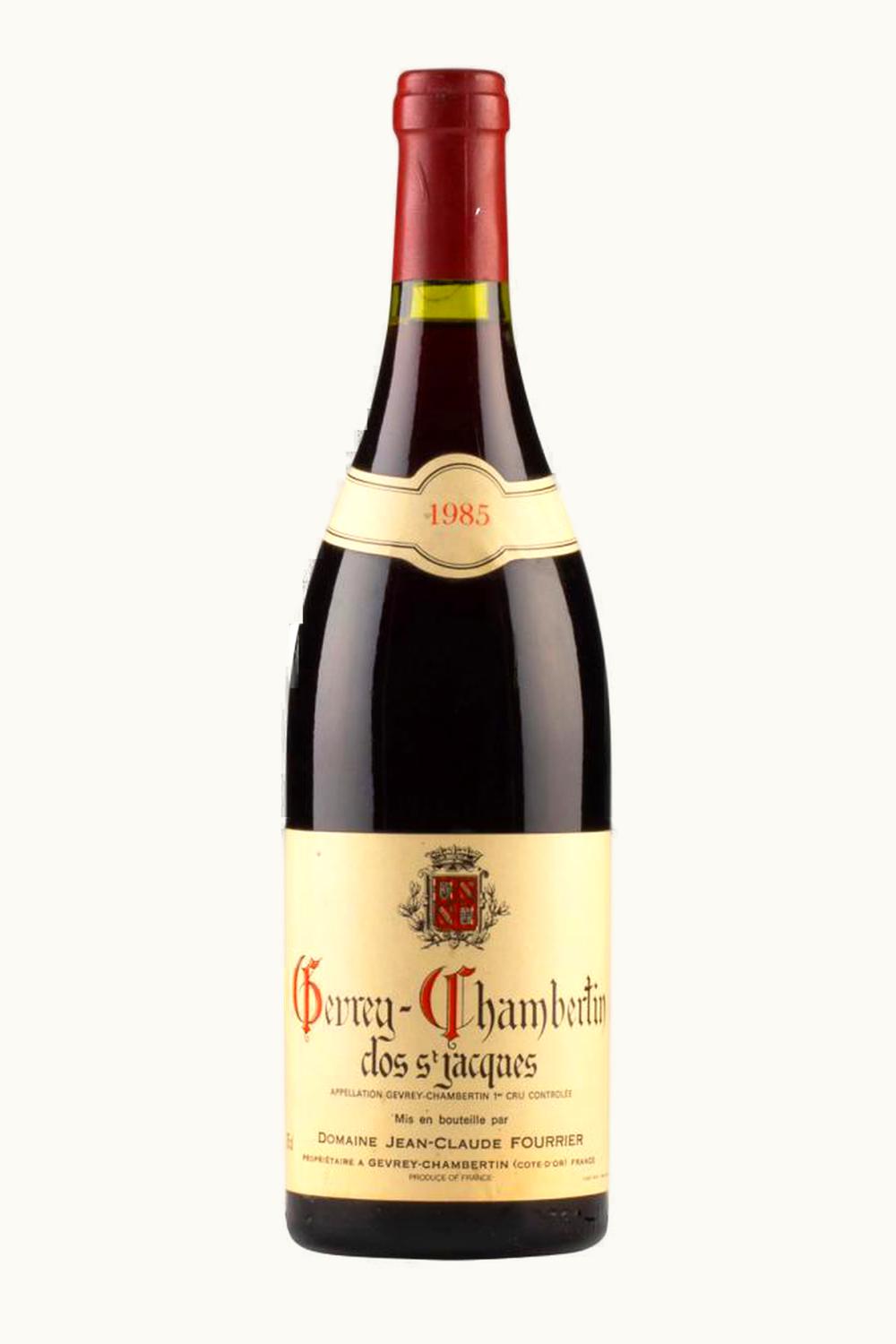 Domaine Fourrier Clos St Jacques Gevrey Chambertin Premier Cru, 1985