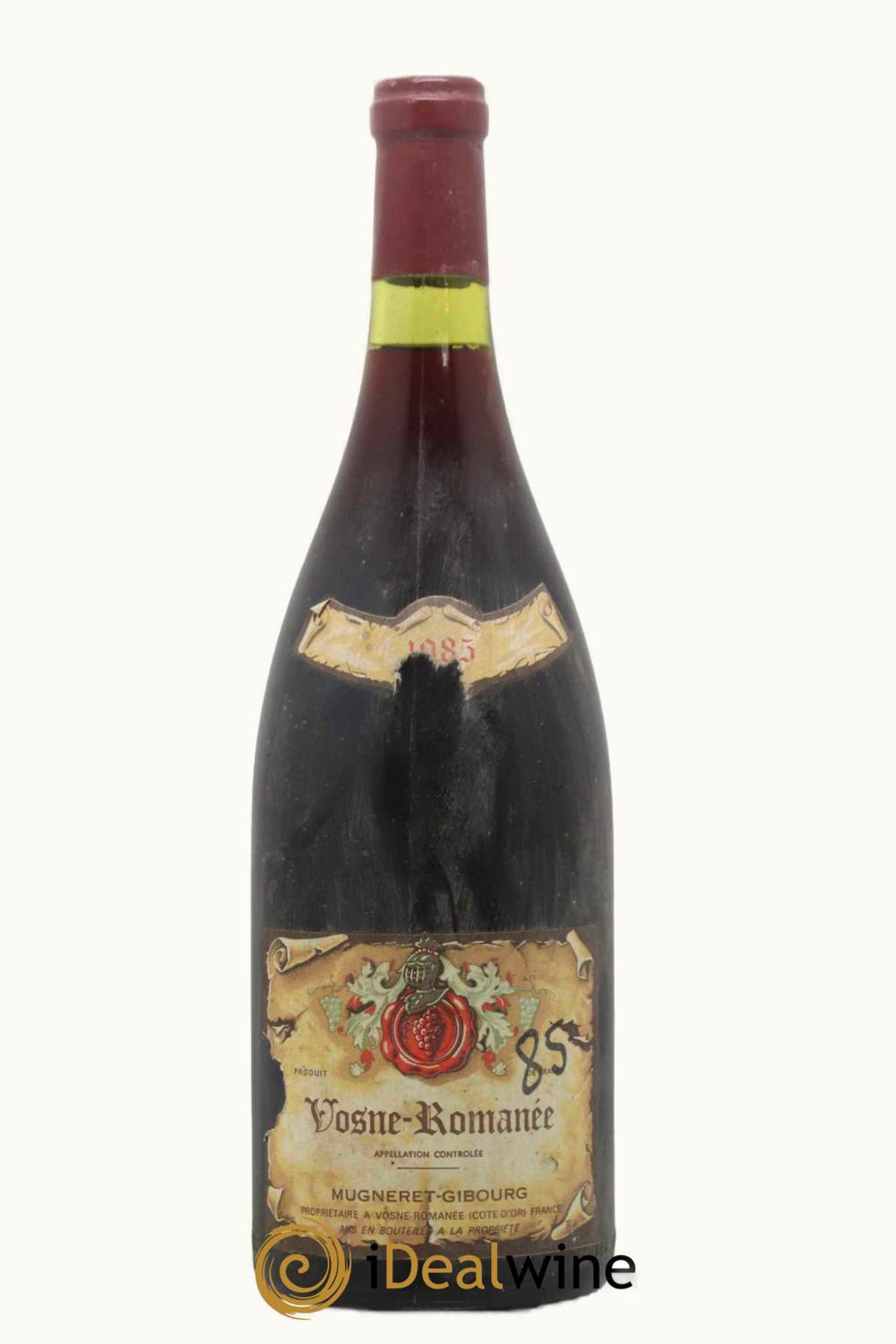 Domaine George Mugneret-Gibourg Domaine George Mugneret-Gibourg Vosne Romanee Cote de Nuit, 1985