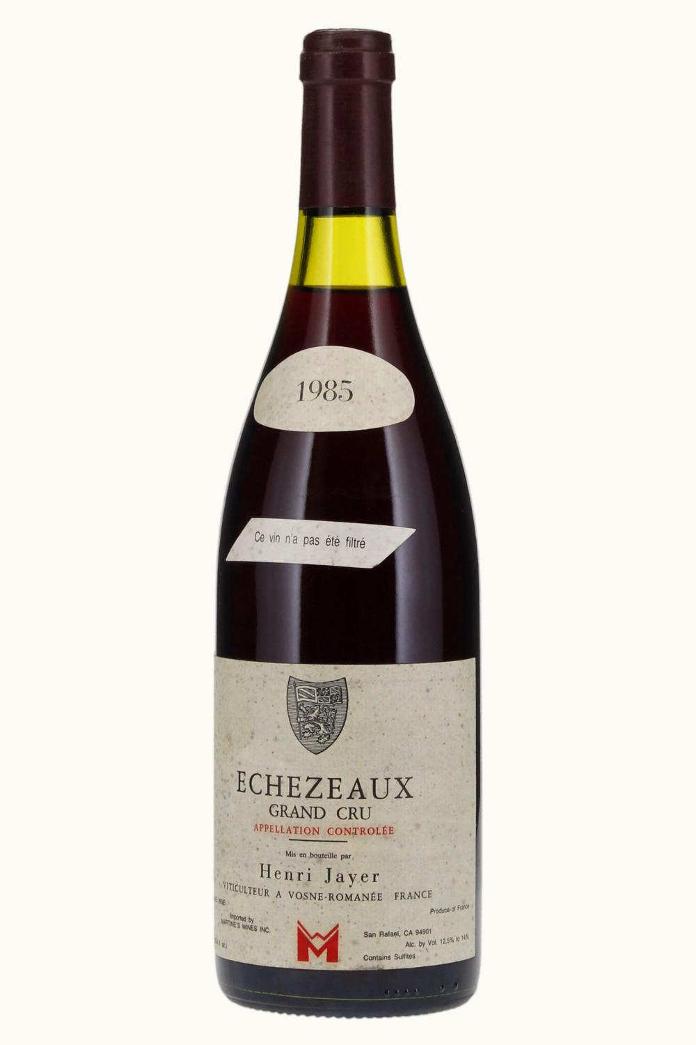 Domaine Henri Jayer Domaine Henri Jayer Grand Cru Echezeaux, 1985