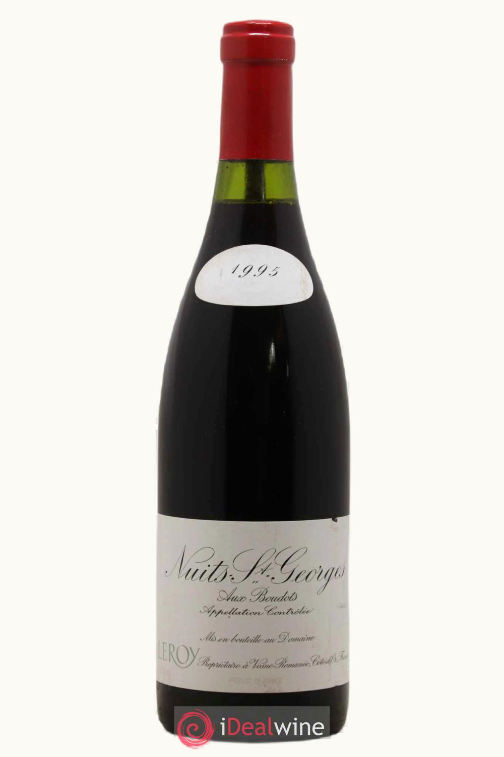 Domaine Leroy Domaine Leroy Les Boudots Nuit St George Aux Premier Cru, 1985