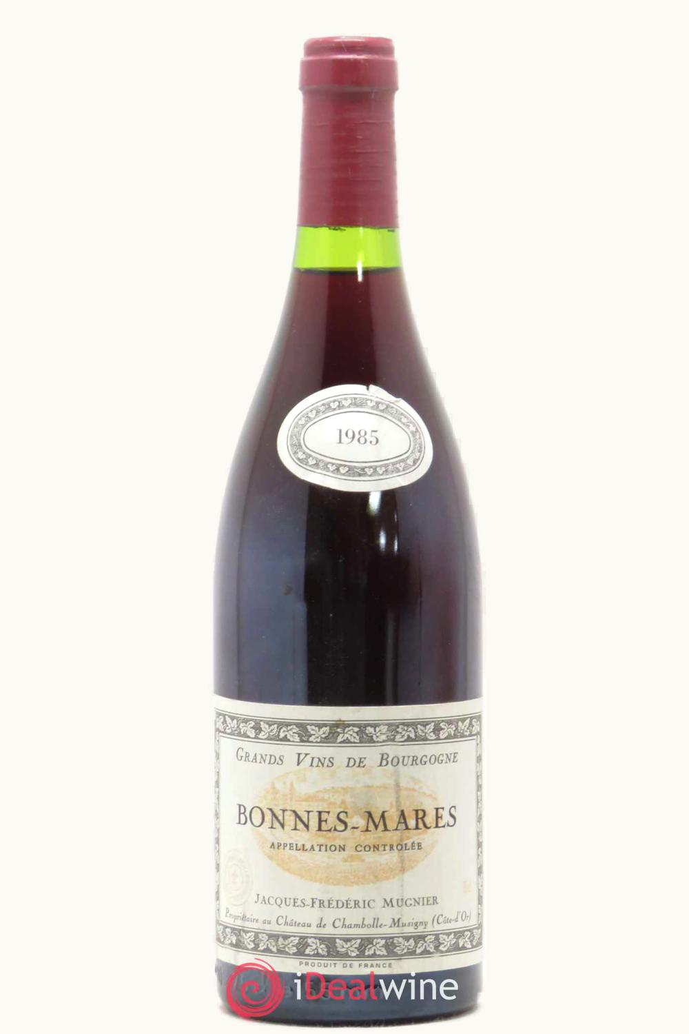 Domaine Jacques-Frédéric Mugnier Domaine Jacques-Frédéric Mugnier Grand Cru Bonnes Mares, 1985