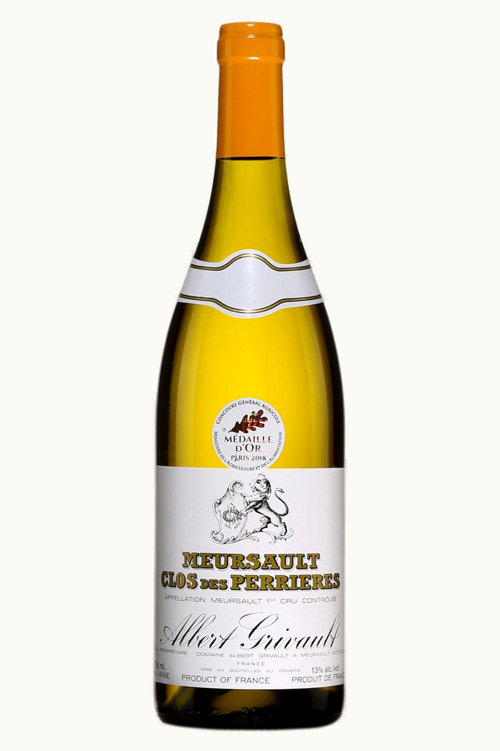 Albert Grivault Albert Grivault Clos de Perrier Meursault Premier Cru, 1985