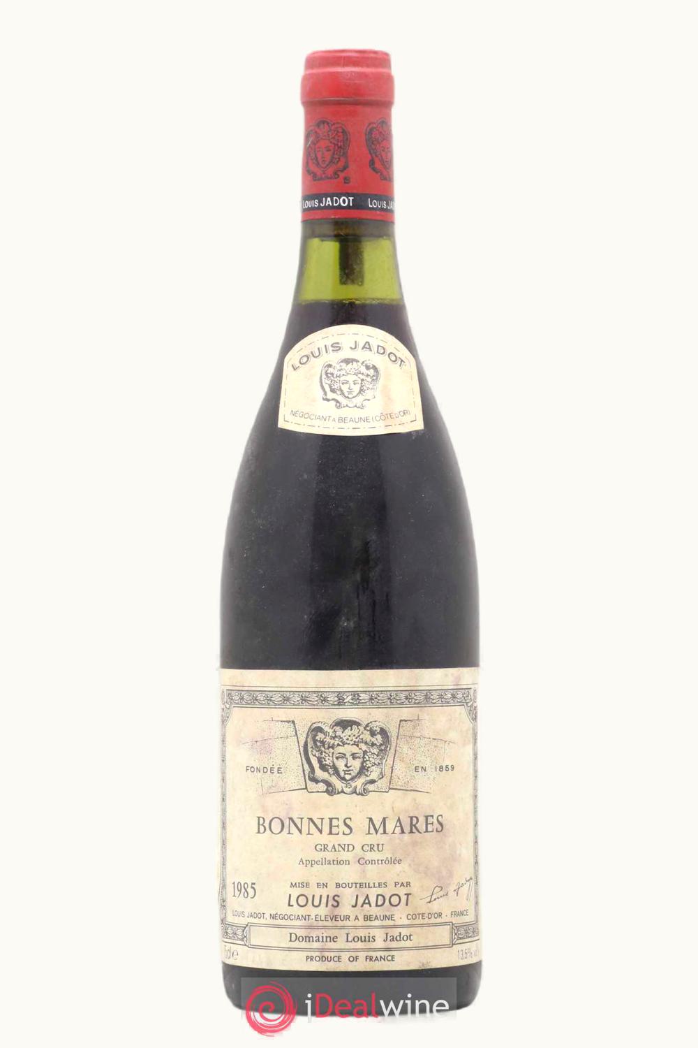 Louis Jadot Louis Jadot Grand Cru Bonnes Mares Chambolle Musigny, 1985