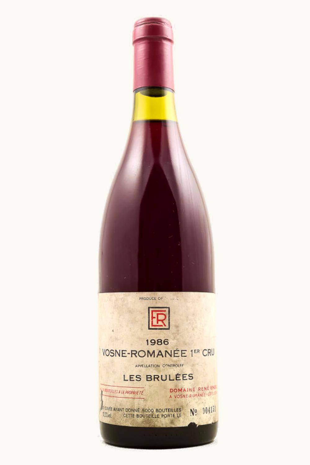 Domaine René Engel Domaine Rene Engel Aux Brulees Vosne Romanee Premier Cru, 1985