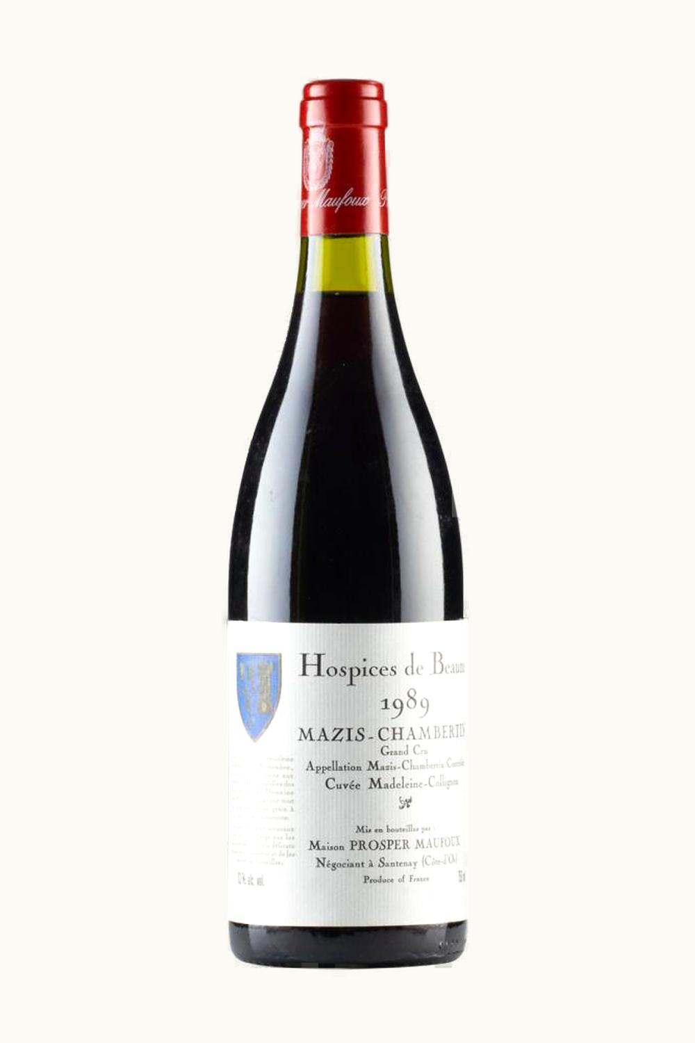 Hospices de Beaune Hospices de Beaune Grand Cru Cuvee Madelaine Collignon Cote Nuit Mazis Chambertin, 1985