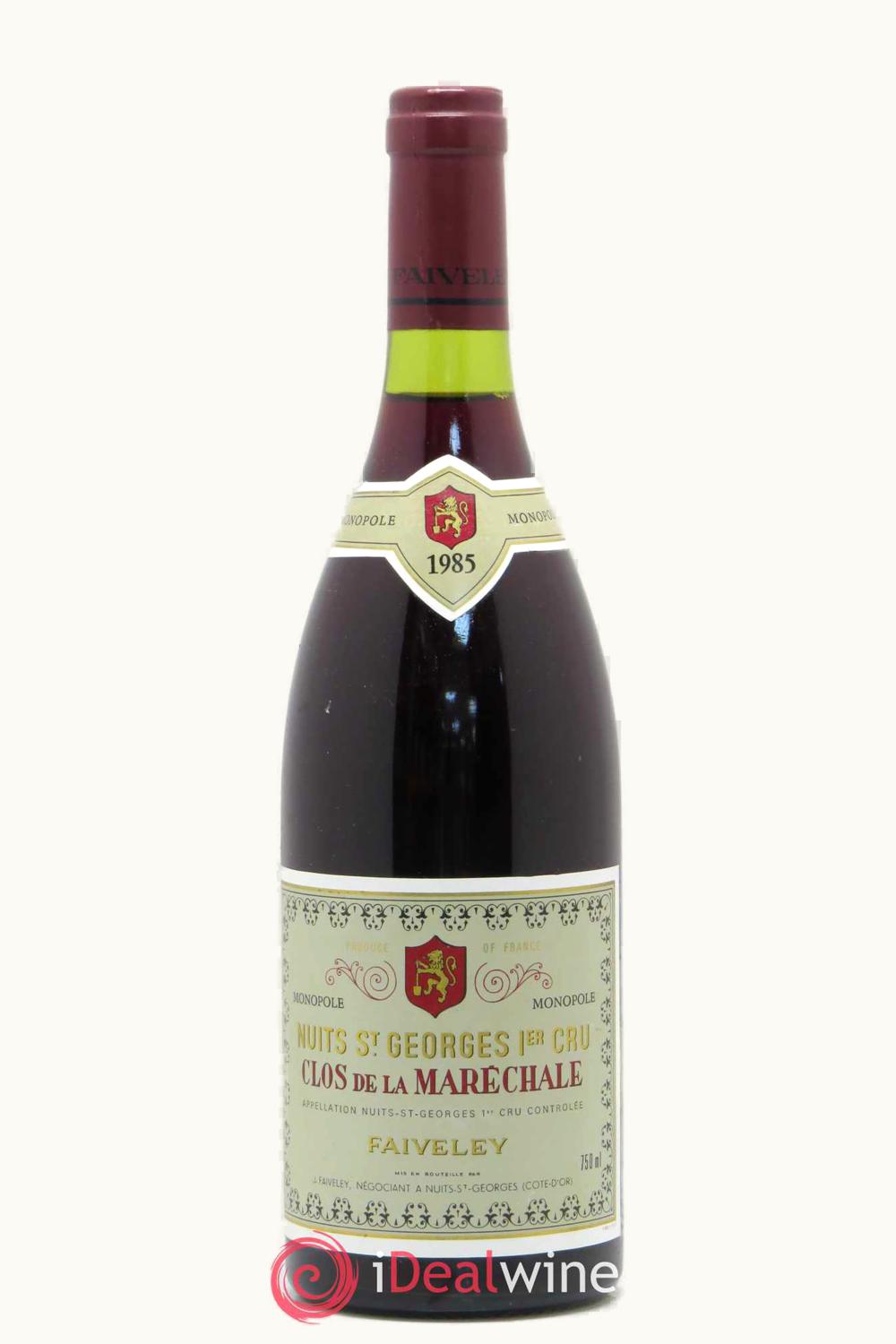 Domaine Faiveley Domaine Faiveley Les Porrets St George Nuit Premier Cru, 1985