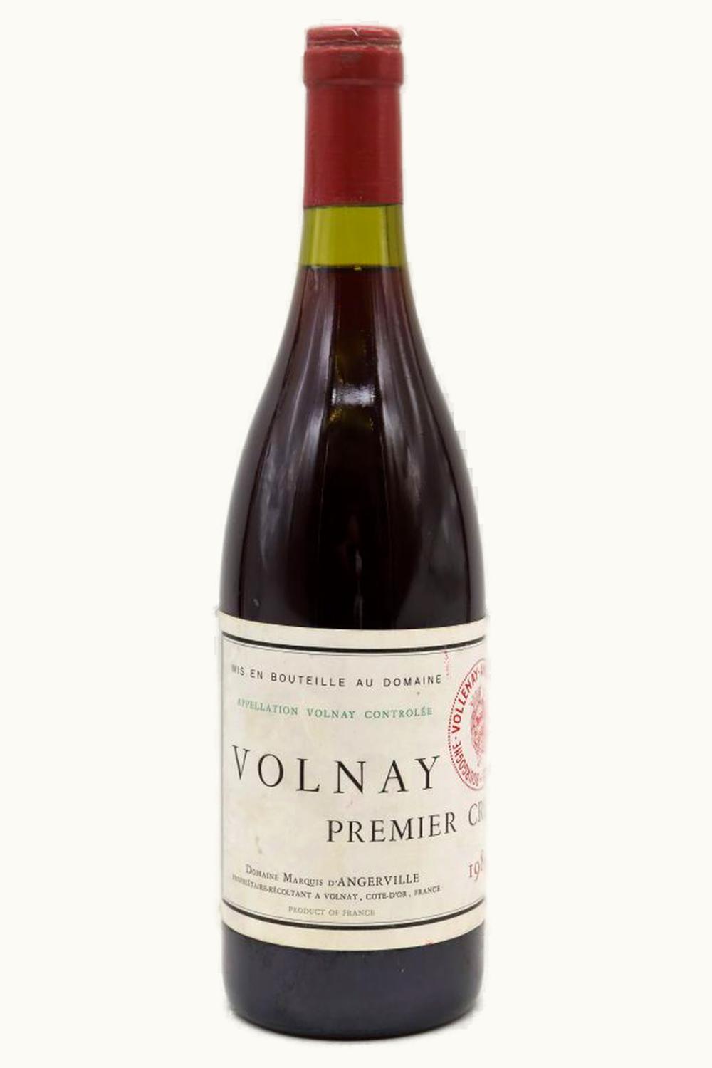 Domaine Marquis d'Angerville Domaine Marquis d'Angerville Volnay Premier Cru Cote de Beaune, 1985