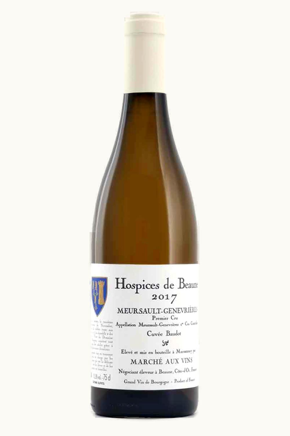 Hospices de Beaune Hospices de Beaune Genevrieres Cuvee Baudot Meursault Premier Cru, 1985