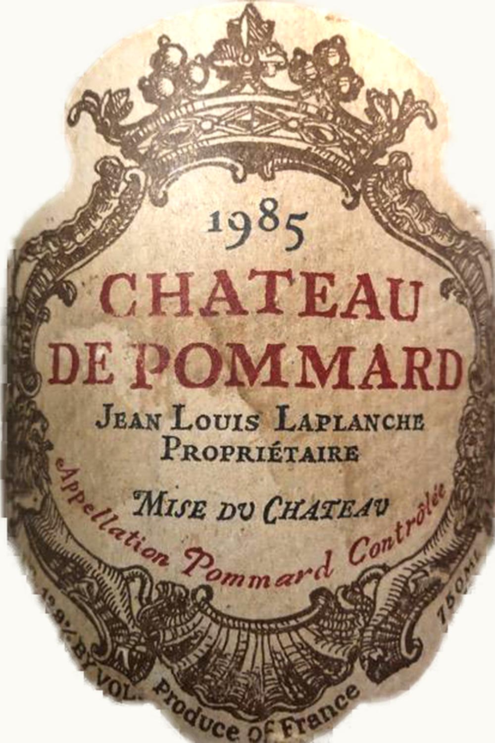 Carabello-Baume Carabello-Baume Chateaudepommard Grand Pommard Cote de Beaune, 1985