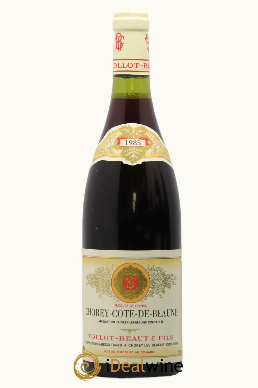 Domaine Tollot-Beaut Domaine Tollot-Beaut Cote de Chorey Les Beaune, 1985